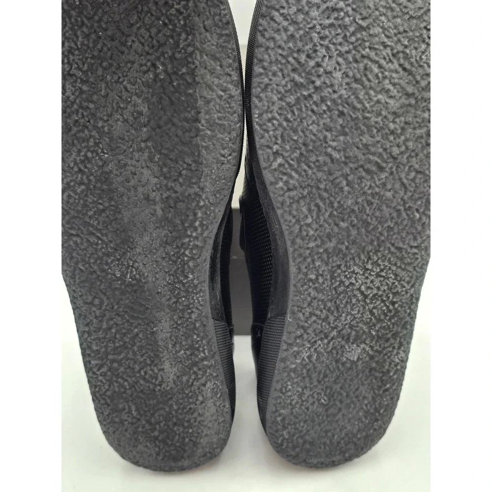 Robert Clergerie Shoes Mens‎ Size 9.5 Black P/TIL001 Slip On Perforated Leather